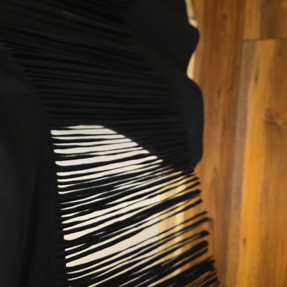 Black Fringe Zip Jacket Idyllwind By MIRANDA LAMBERT - Picture 6 of 10